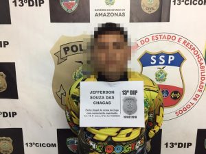 Imagem da notícia - Polícia Civil prende jovem com revólver e munições no bairro Jorge Teixeira