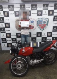 Imagem da notícia - PC recupera moto roubada e prende reincidente em flagrante por crime de receptação