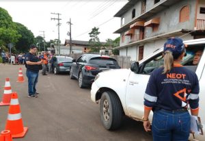 Imagem da notícia - Em Manacapuru, Detran-AM recolhe 58 veículos e emite 110 autos de infração