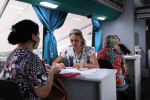 Imagem da notícia - Mulheres terão atendimento especial em ação da  Defensoria, Sejusc e Delegacia da Mulher