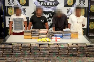 Imagem da notícia - PC prende quatro pessoas e apreende 300kg de skunk durante ação em Amaturá