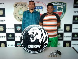 Imagem da notícia - Polícia Civil frustra roubo e prende dupla com arma de fogo no Coroado