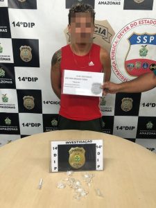 Imagem da notícia - Polícia Civil prende homem com drogas no bairro Tancredo Neves