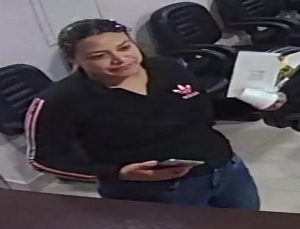 Imagem da notícia - PC pede apoio da população para identificar e prender mulher envolvida em furto