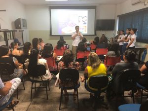 Imagem da notícia - Corpo de Bombeiros realiza ação na corporação em alusão ao Março Lilás