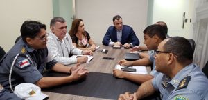 Imagem da notícia - Detran-AM alinha ações com a cúpula da PM