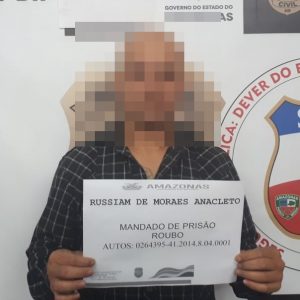 Imagem da notícia - Polícia Civil prende no bairro Gilberto Mestrinho homem condenado por roubo majorado