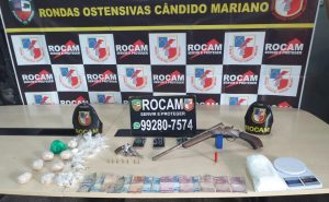 Imagem da notícia - PM prende 31 pessoas, apreende adolescentes e armas de fogo