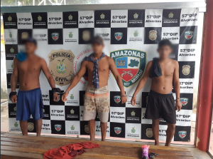 Imagem da notícia - Polícia prende trio acusado de roubar e torturar idoso em Alvarães
