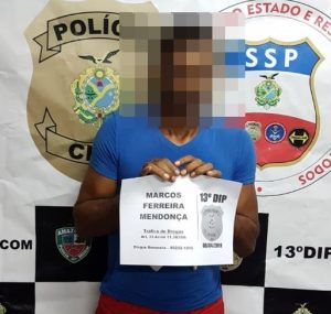 Imagem da notícia - Polícia Civil prende homem em flagrante com drogas no  bairro Cidade de Deus