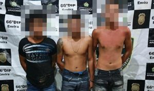 Imagem da notícia - PM prende oito pessoas e apreende cinco adolescentes no interior do AM