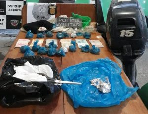 Imagem da notícia - PM detiveram homem suspeito de tráfico de drogas no município de Japurá