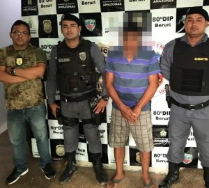 Imagem da notícia - Polícias Civil e Militar prendem em Beruri pedreiro que matou a própria esposa