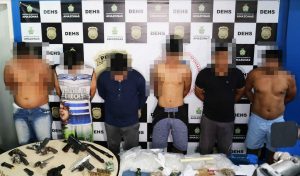 Imagem da notícia - Operação ‘Sicário’ prende grupo criminoso envolvido em homicídios e tráfico de drogas