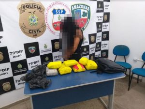 Imagem da notícia - PC prende jovem com 8 kg de drogas em Anori