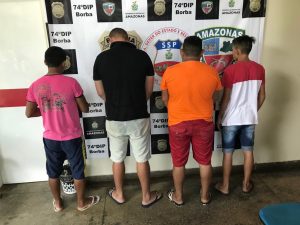 Imagem da notícia - PC prende trio e apreende adolescente denunciados por estupros em Borba