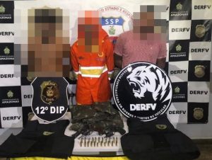 Imagem da notícia - PC prende trio autor de roubo ocorrido em um posto de combustíveis