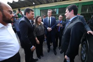 Imagem da notícia - Governador Wilson Lima firma compromisso de cooperação com ministro Sergio Moro