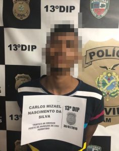 Imagem da notícia - PC prende jovem com porções de drogas, munições e balança de precisão