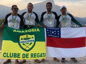 Imagem da notícia - Subtenente do CBMAM conquista medalhas de ouro no Campeonato Brasileiro de Remo Olímpico