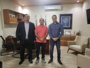 Imagem da notícia - Diretores do Detran-AM se reúnem com prefeito de Tefé para ações de trânsito