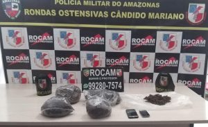 Imagem da notícia - PM prende 12 pessoas e apreende cinco adolescentes em Manaus e no interior