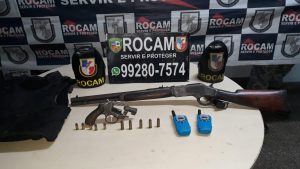 Imagem da notícia - PM prende 17 pessoas e apreende sete armas de fogo em Manaus