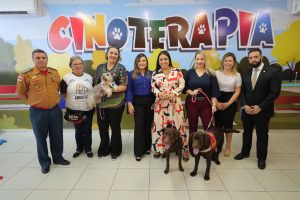 Imagem da notícia - Seped realiza aula inaugural de Cinoterapia