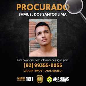 Imagem da notícia - PC pede apoio para localizar jovem envolvido em tentativa de latrocínio