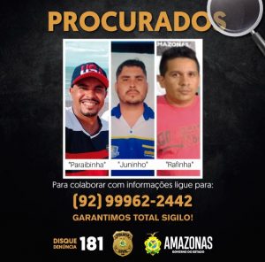 Imagem da notícia - PC pede o apoio da população para localizar envolvidos em roubos