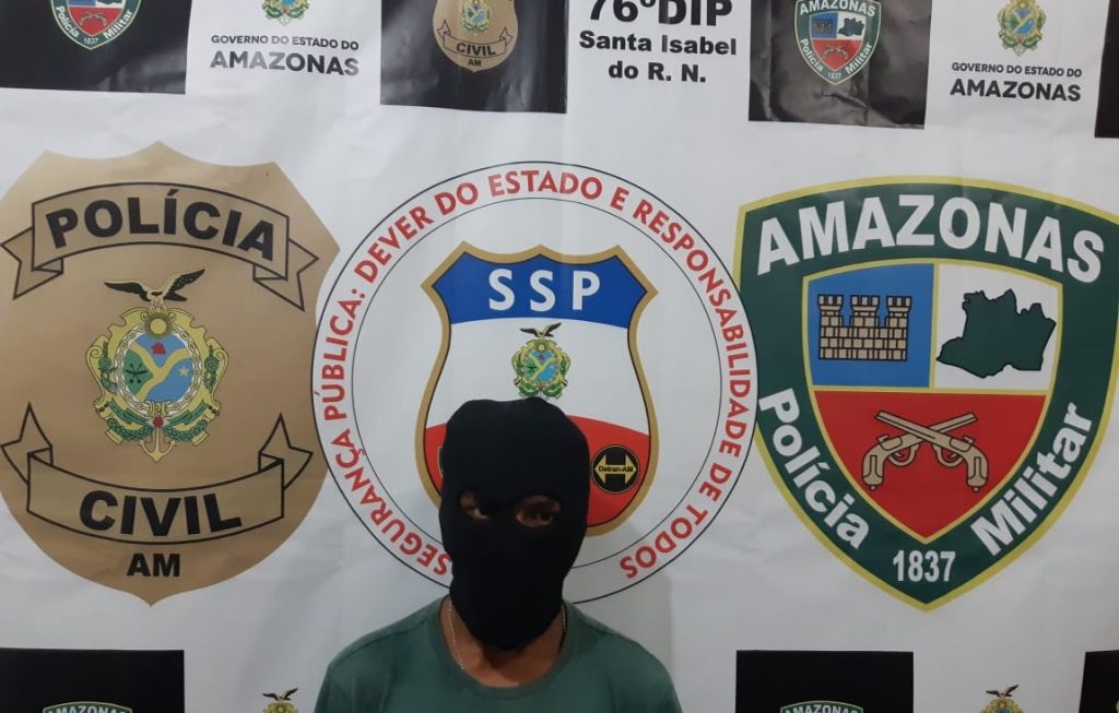Adolescente apreendido pela PC e PM por estupro de vulnerável.