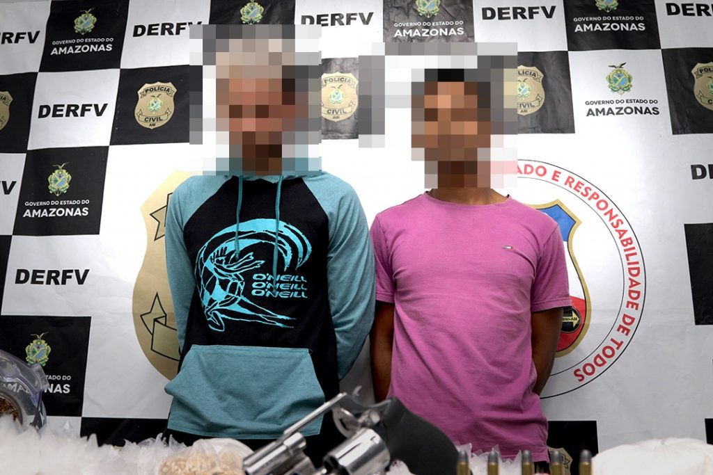 Dupla presa pela Polícia Civil.