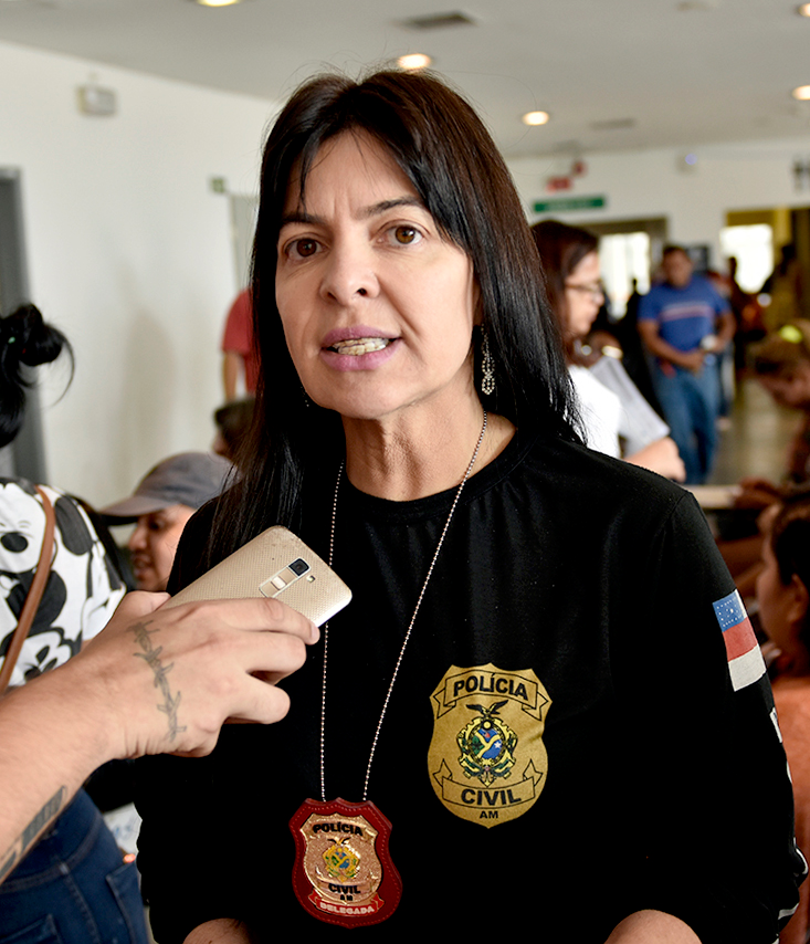 Delegada Débora Mafra - Erlon Rodrigues/PC-AM