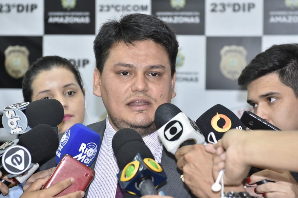 Delegado Henrique Brasil, titular do 23° DIP