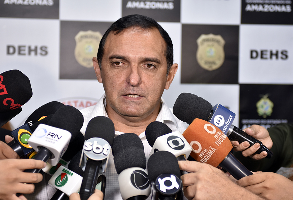 Delegado Paulo Martins, titular da DEHS