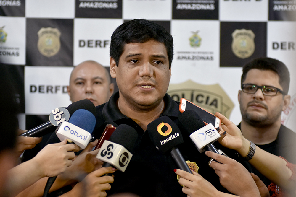 Delegado Ricardo Cunha, titular do 13º DIP.