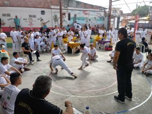 Imagem da notícia - Alunos do Formando Cidadão da PM participam do XIV Campeonato Amazonense de Capoeira