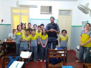 Imagem da notícia - PMs apresentam o Programa Ronda Escolar no São Raimundo