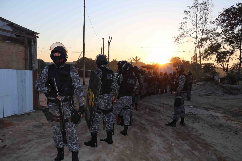 Reintegração de posse de área verde no Tarumã