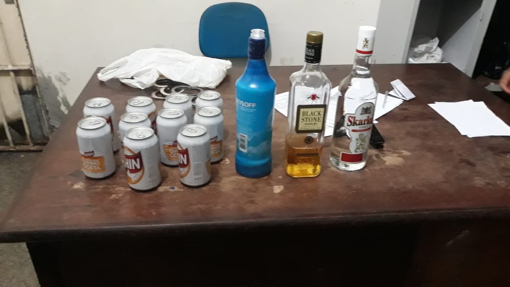bebida alcoólica que supostamente era oferecida a vulnerável