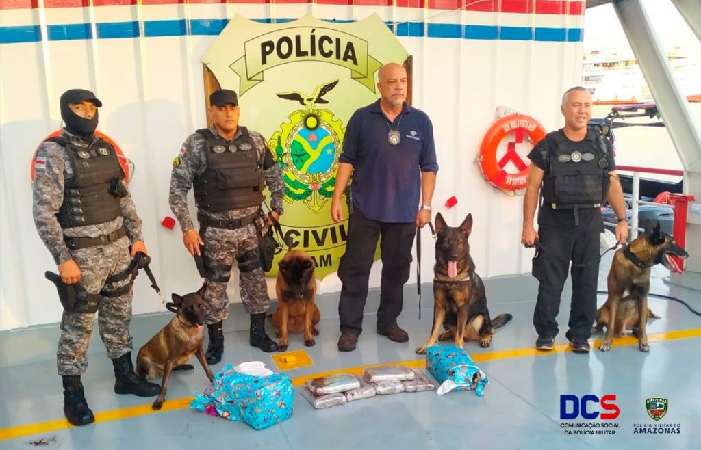 Apreensão de drogas pela Polícia Militar