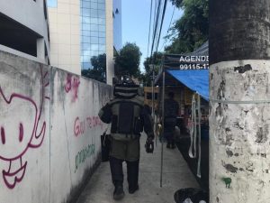 Imagem da notícia - PMs do Grupamento Marte realizaram procedimento de segurança no Fórum Trabalhista