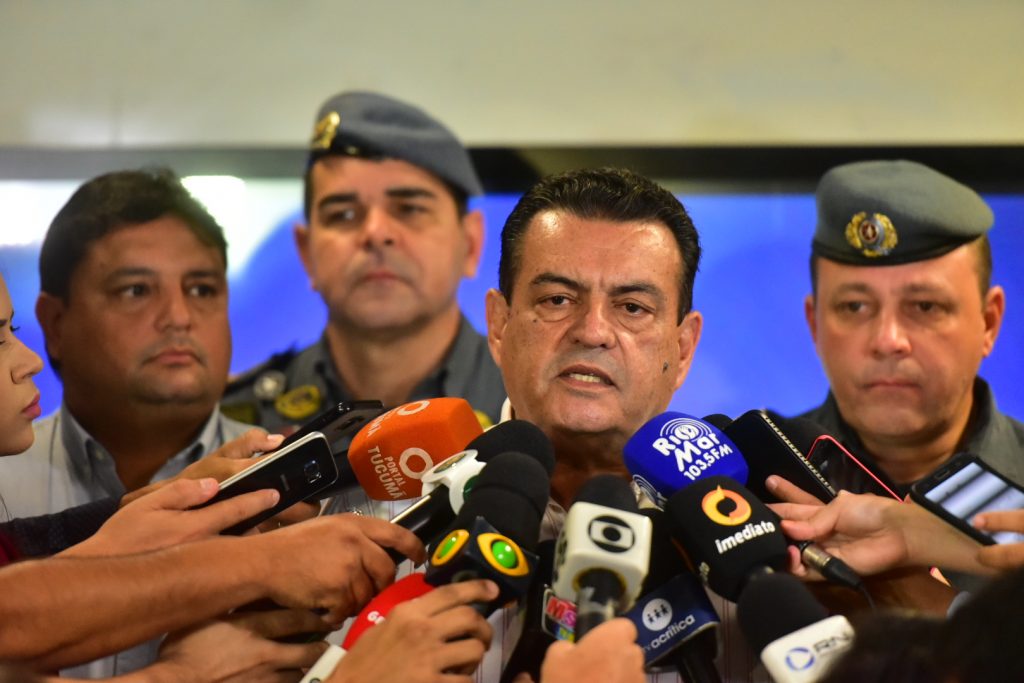 Secretário da Segurança Louismar Bonates