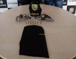 Imagem da notícia - PM detêm suspeitos de porte ilegal de arma de fogo no Tancredo Neves