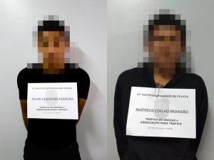Imagem da notícia - Dupla denunciada é presa por tráfico de drogas