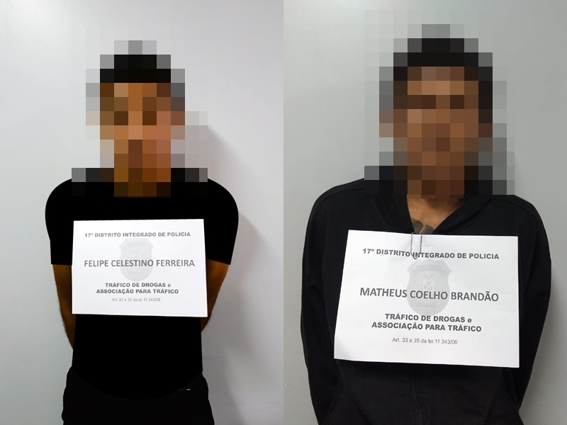 Dupla presa pela Polícia Civil
