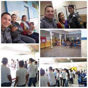 Imagem da notícia - Policiais militares do 4º BPM iniciam projeto Ronda Escolar em Humaitá