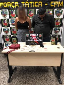 Imagem da notícia - PM detém casal com arma de fogo no Alvorada 3