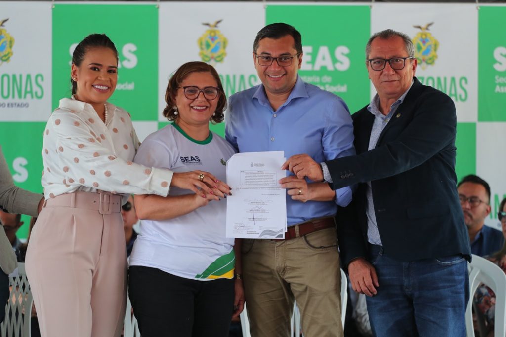 Wilson Lima em cerimônia