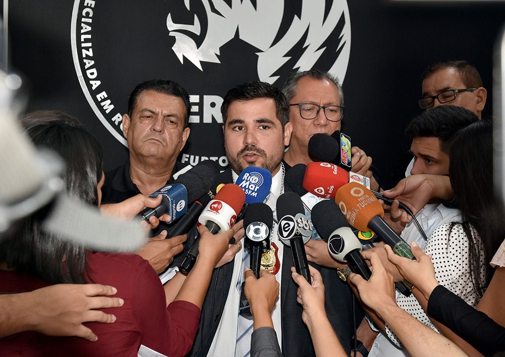 Delegado Cícero Túlio, titular da DERFV.
